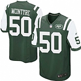 Nike Men & Women & Youth Jets #50 Mcintyre Green Team Color Game Jersey,baseball caps,new era cap wholesale,wholesale hats